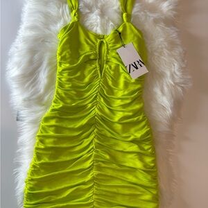 Zara dress, size S ,green ,all ocasion